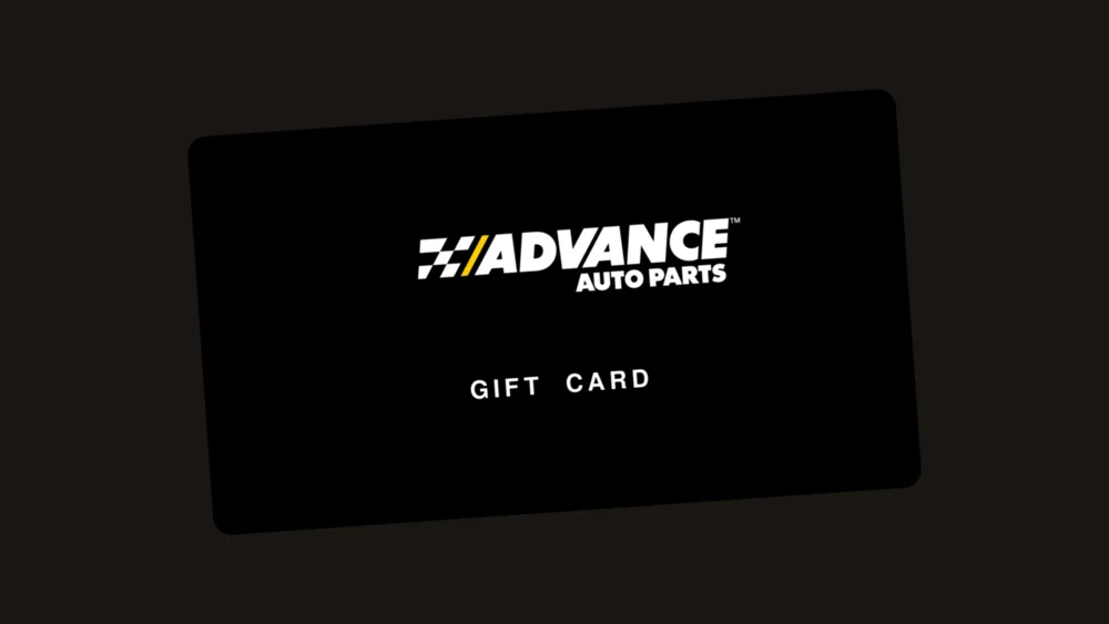 Advance Auto Parts gift card