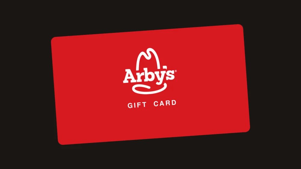 Arby's gift card