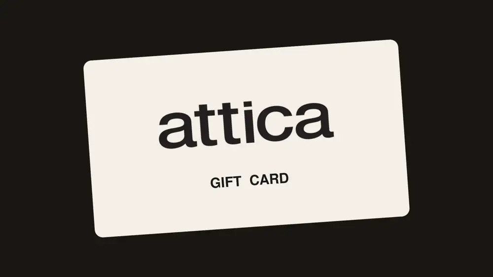 Attica gift card