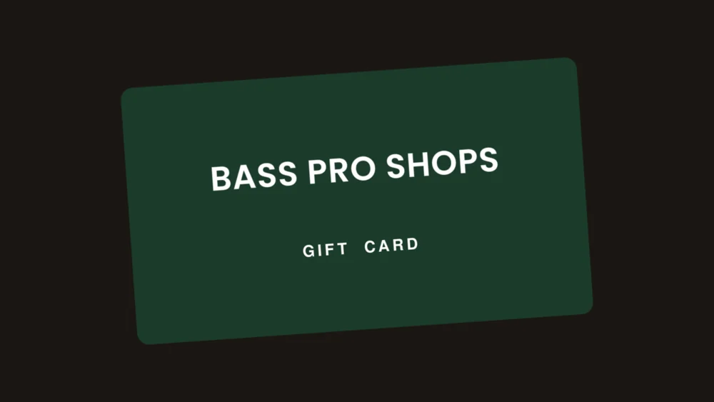 Bass Pro Shops gift card