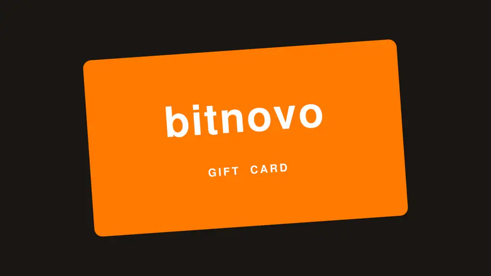Bitnovo Voucher gift card