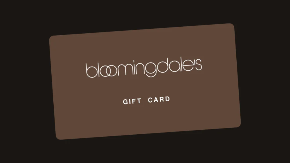 Bloomingdale's gift card