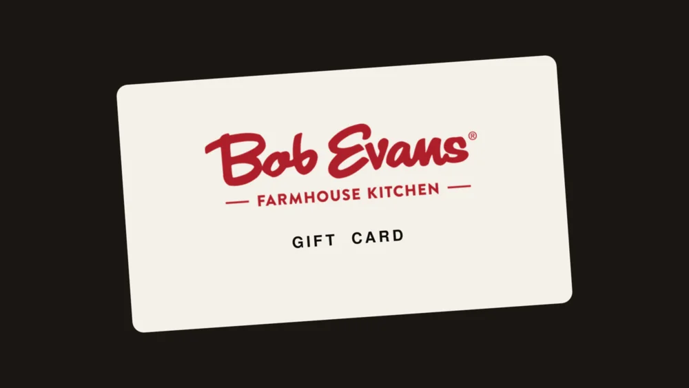 Bob Evans gift card