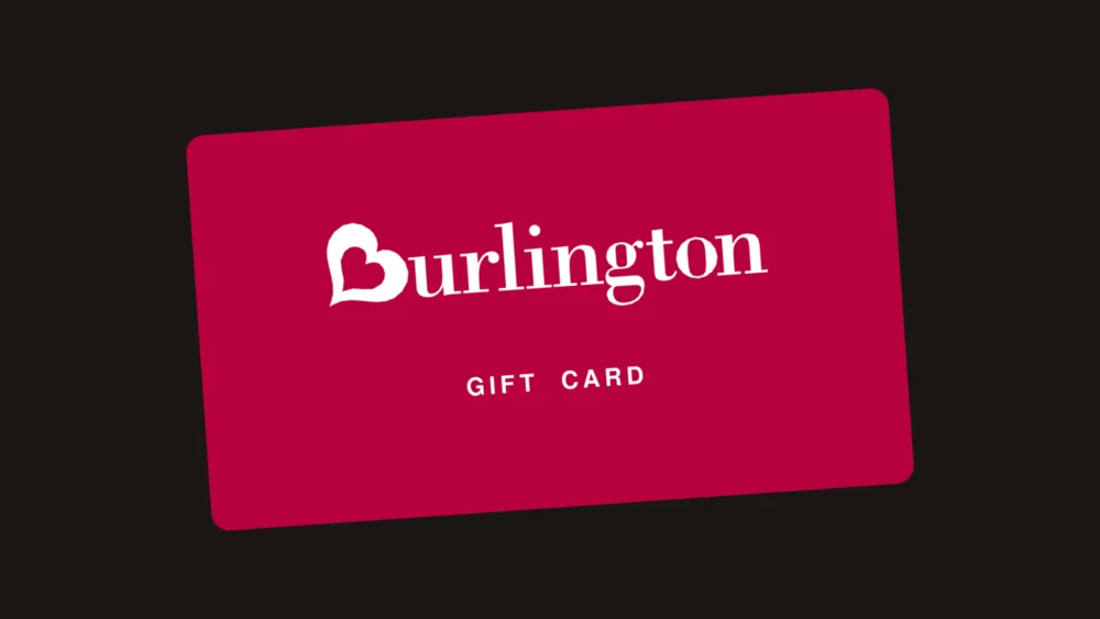 Burlington gift card