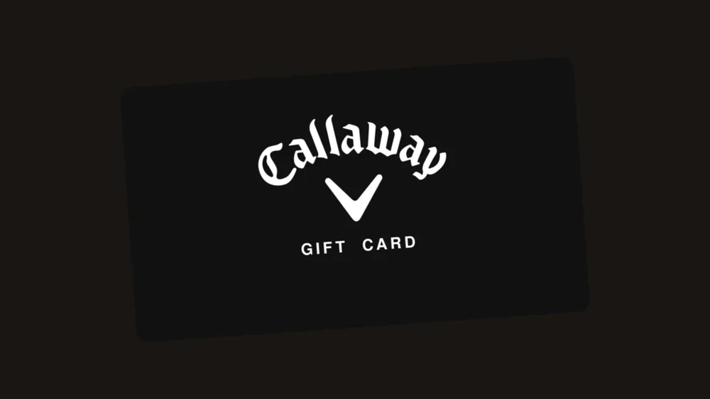 Callaway gift card