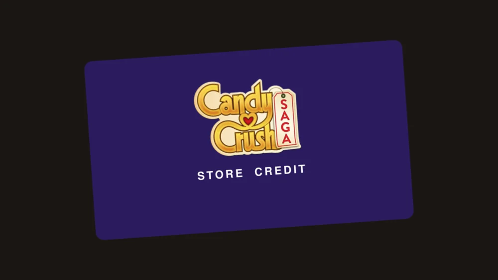 Candy Crush gift card