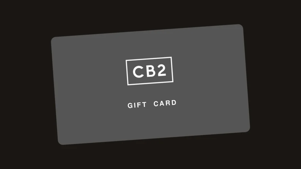CB2 gift card