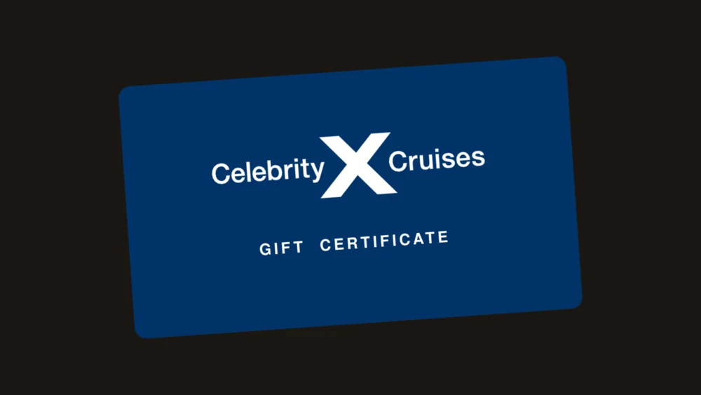 Celebrity Cruises gift card