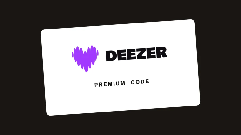 Deezer gift card