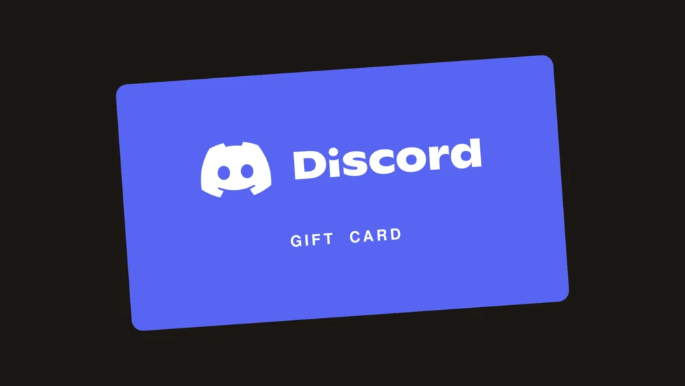 Discord gift card