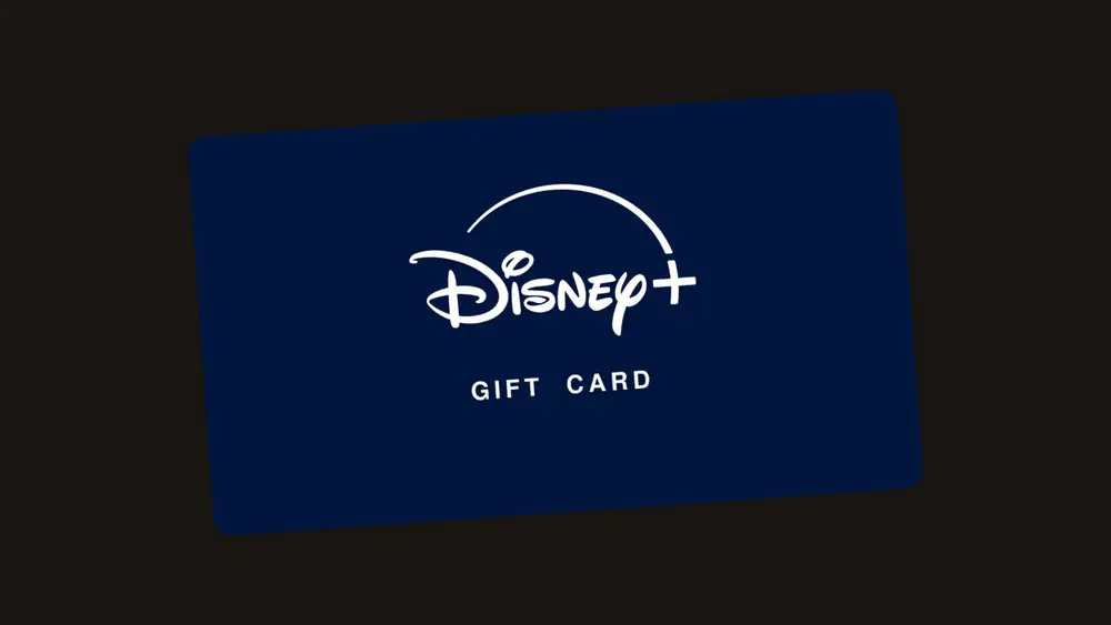 Disney+ gift card