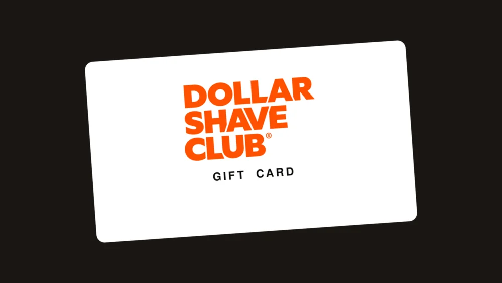 Dollar Shave Club gift card