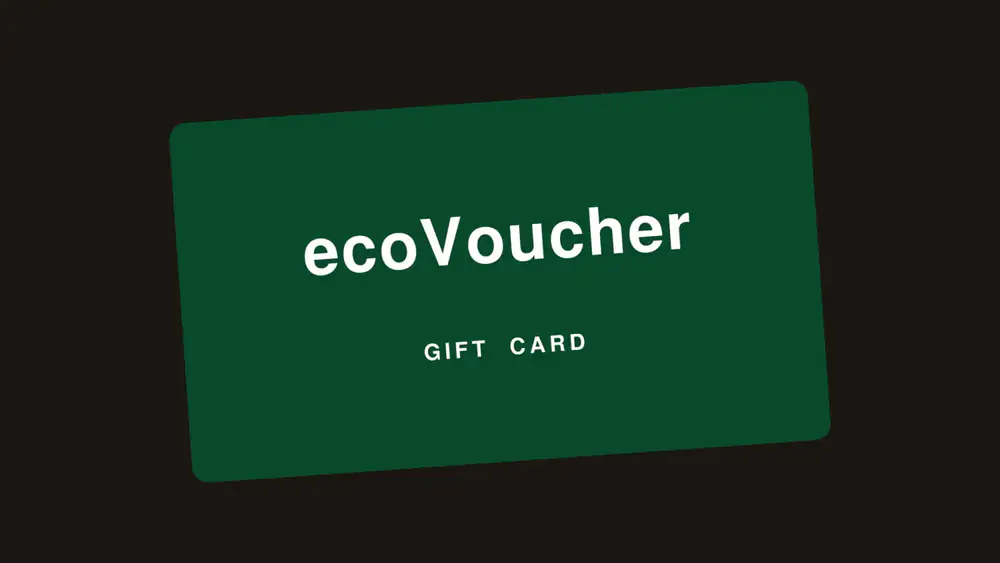 ecoVoucher gift card