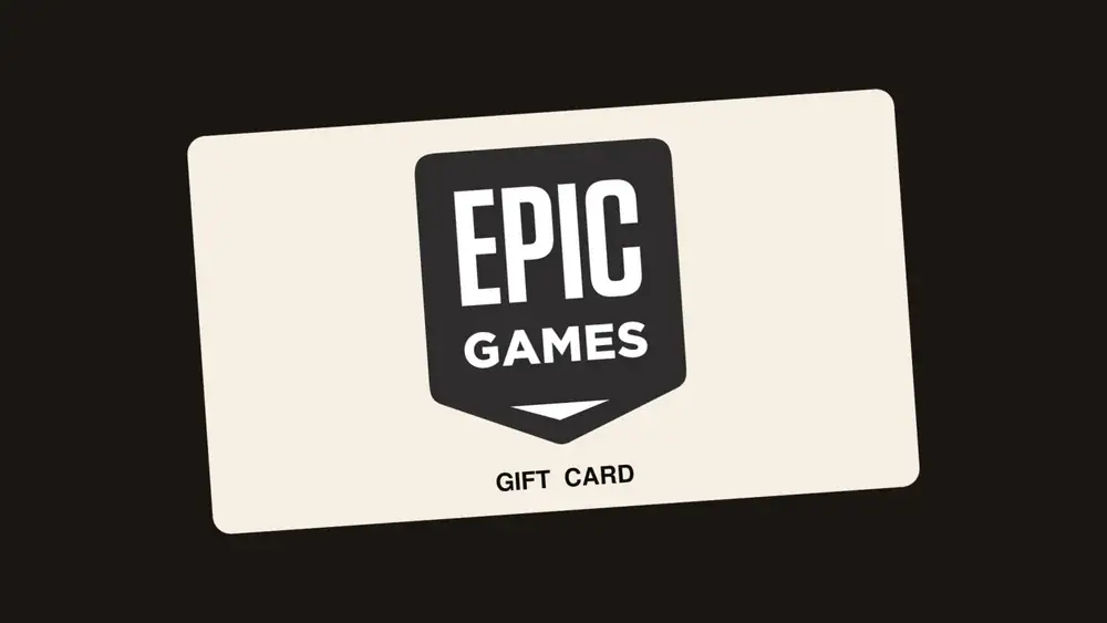 Epic Games gift card