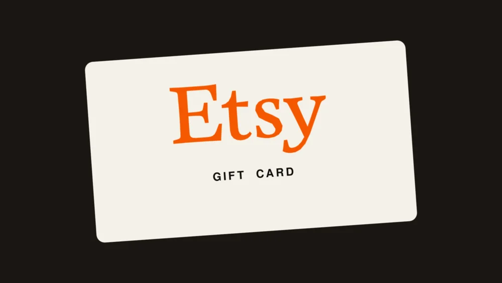 Etsy gift card