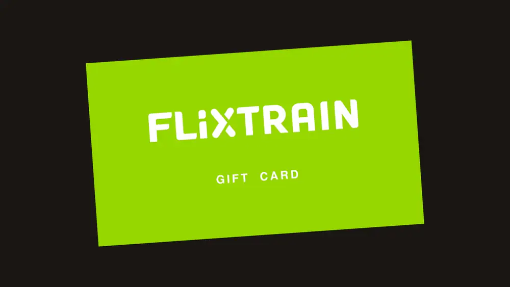 FlixTrain gift card