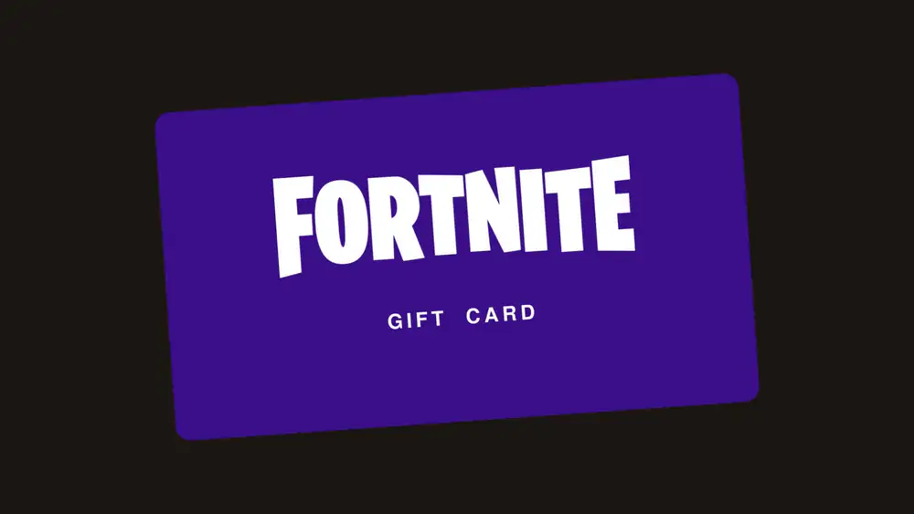 Fortnite gift card