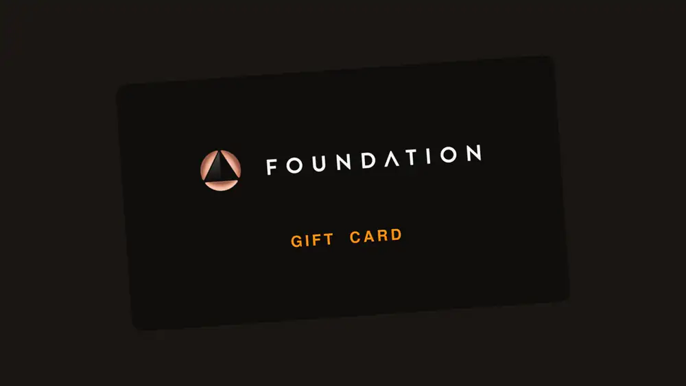 Foundation gift card