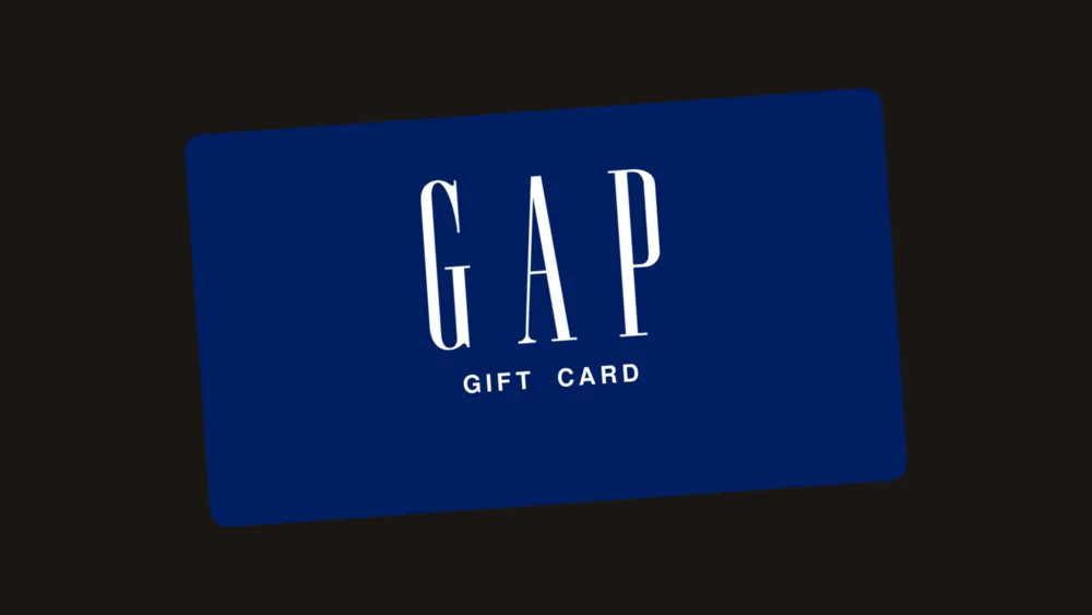 Gap gift card