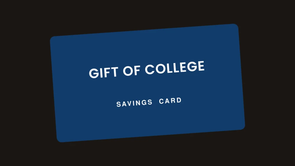 Gift of College gift card