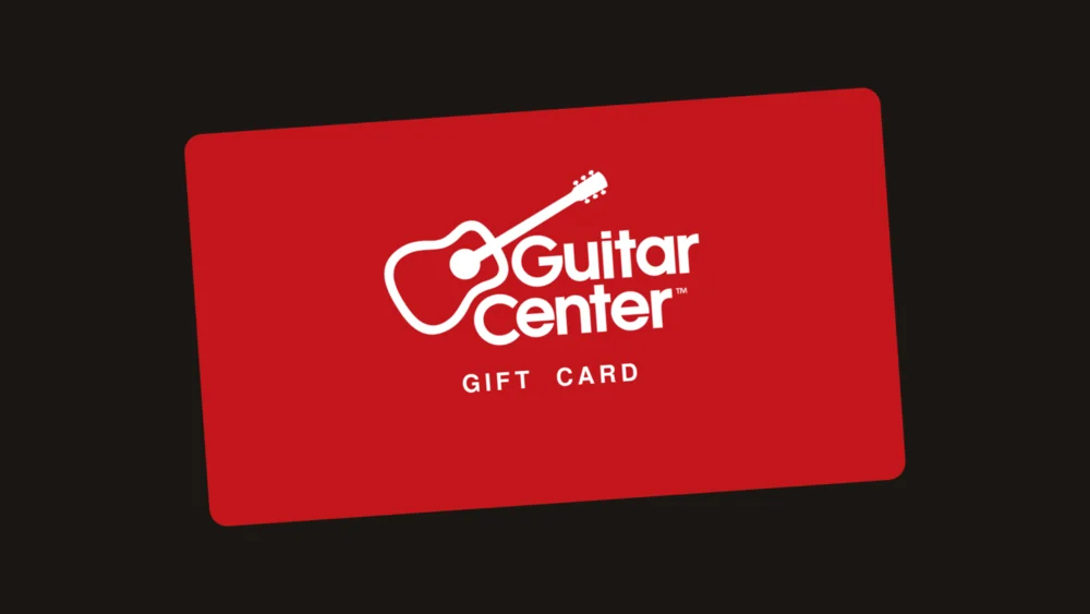 Guitar Center gift card