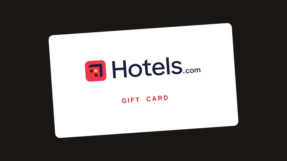 Hotels.com gift card