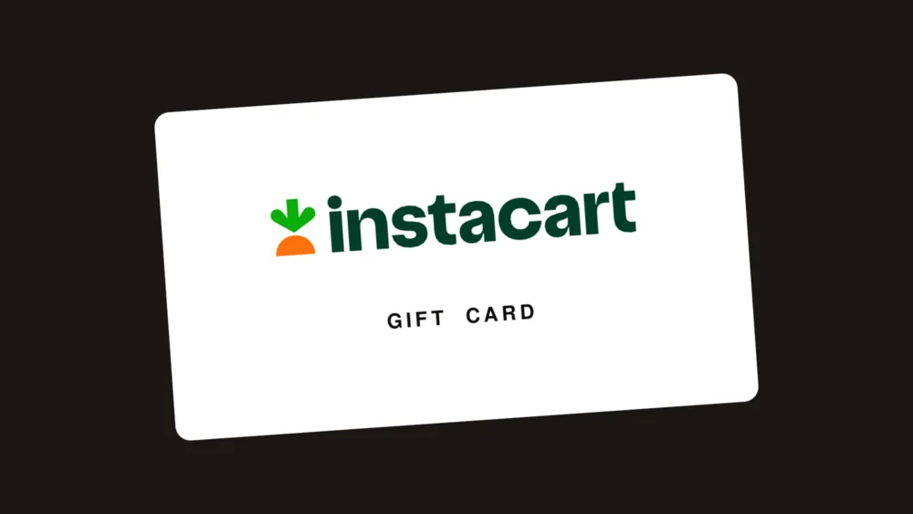 Instacart gift card