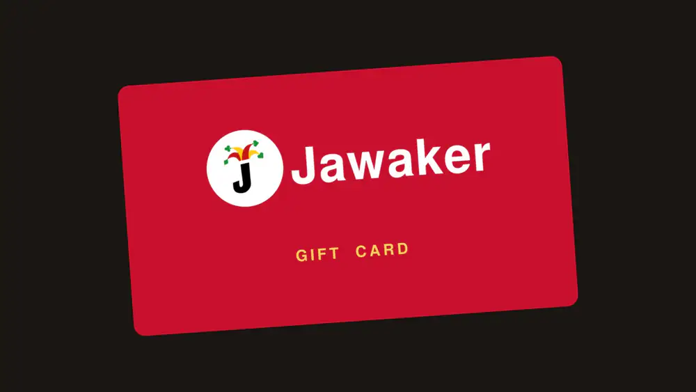 Jawaker gift card