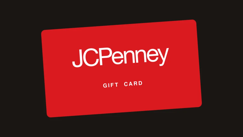 JCPenney gift card