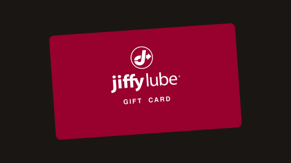 Jiffy Lube gift card