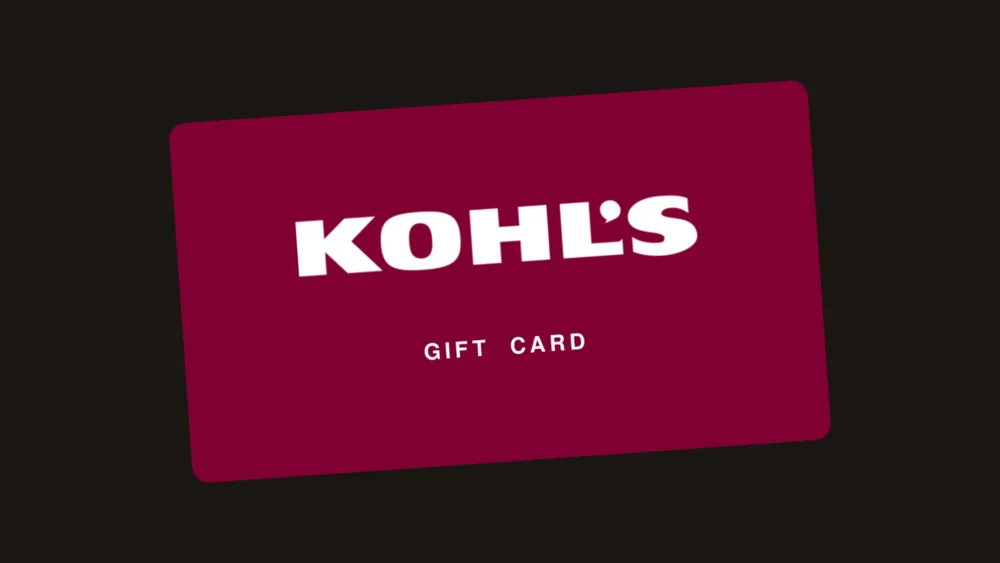 Kohl's gift card