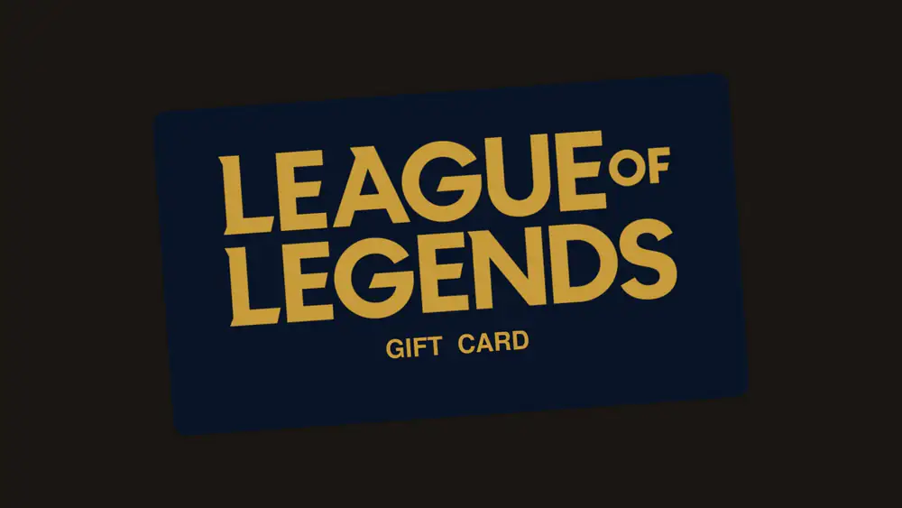 League of Legends gift card