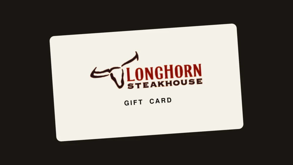 LongHorn Steakhouse gift card