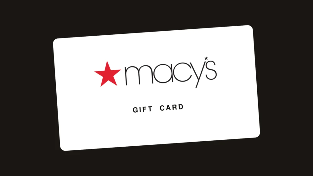 Macy's gift card
