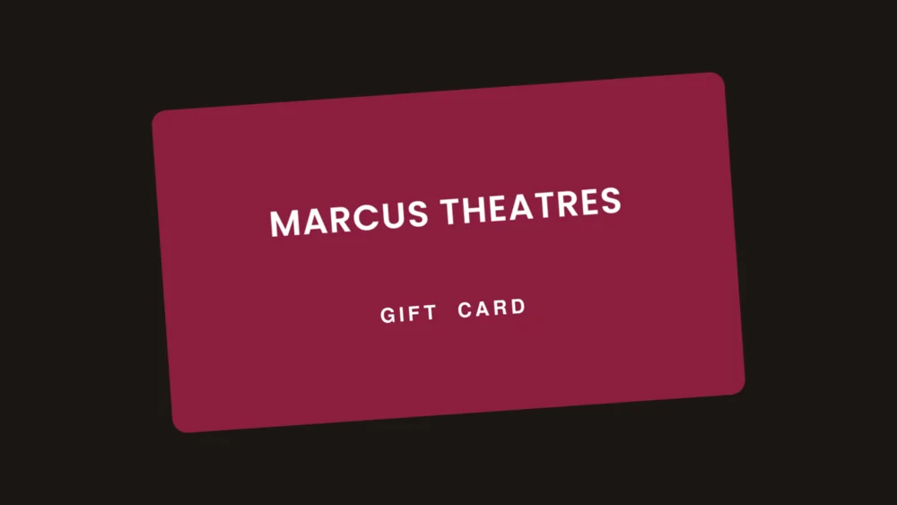 Marcus Theatres gift card