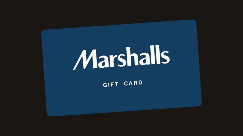 Marshalls gift card