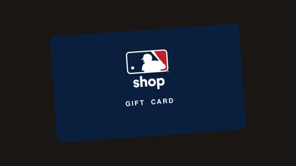 MLB Shop gift card