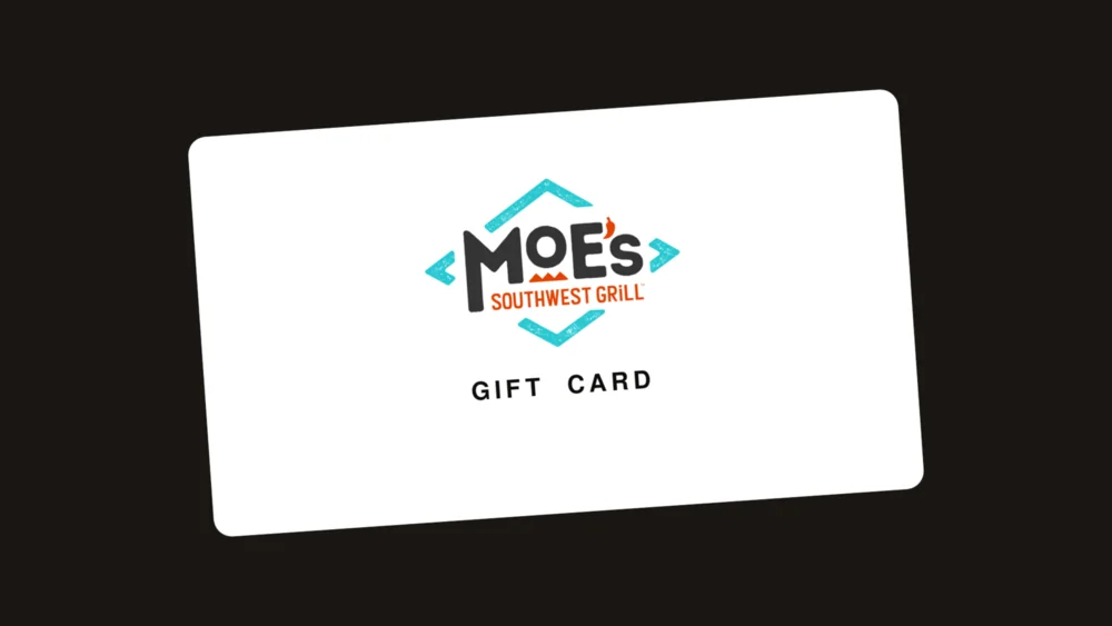 Moe's Southwest Grill gift card
