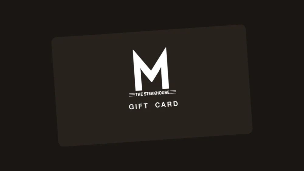 Morton's The Steakhouse gift card