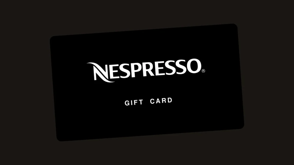 Nespresso gift card