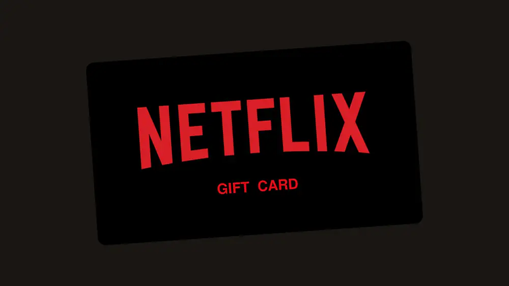 Netflix gift card