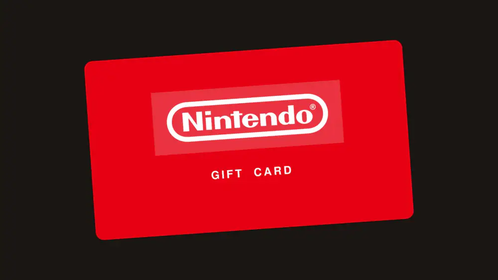 Nintendo gift card