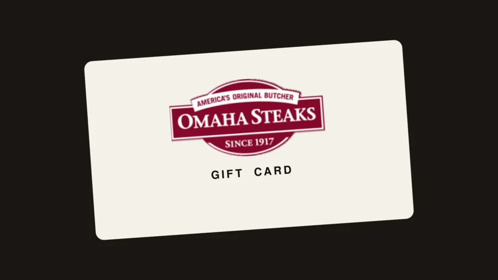 Omaha Steaks gift card