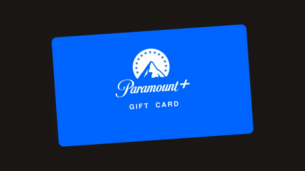 Paramount+ gift card