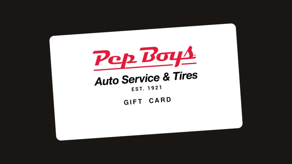 Pep Boys gift card