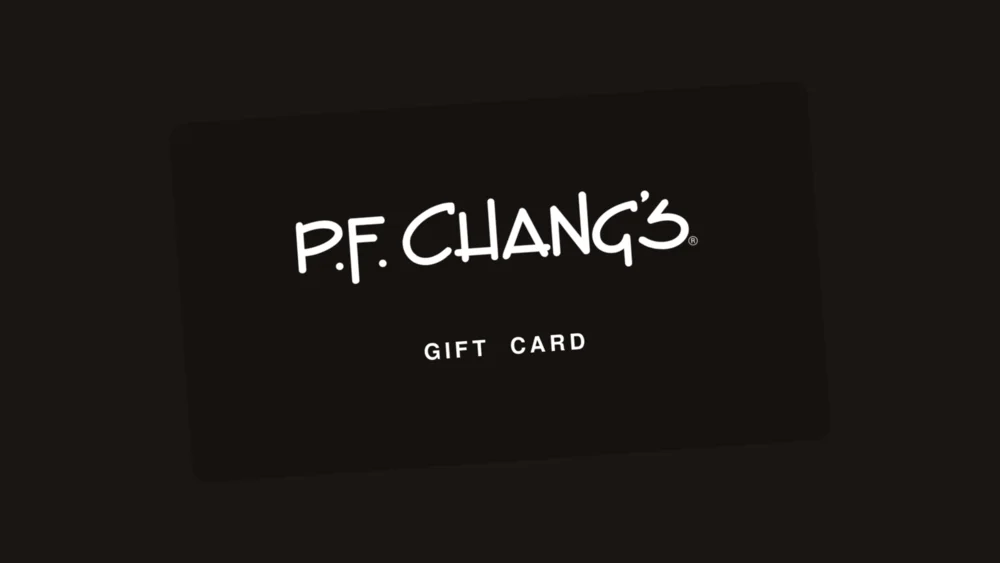 P.F. Chang's gift card