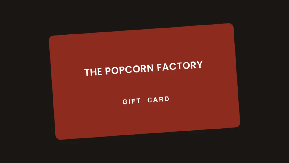 The Popcorn Factory gift card