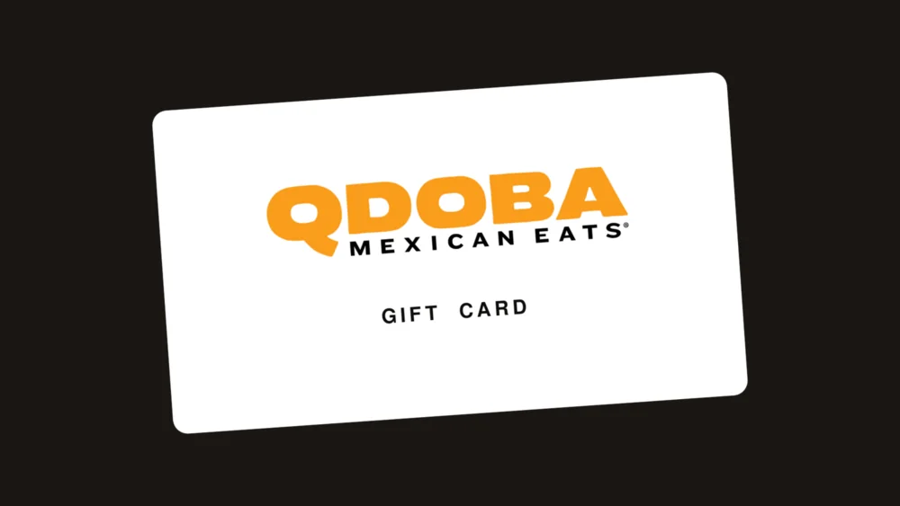 QDOBA gift card