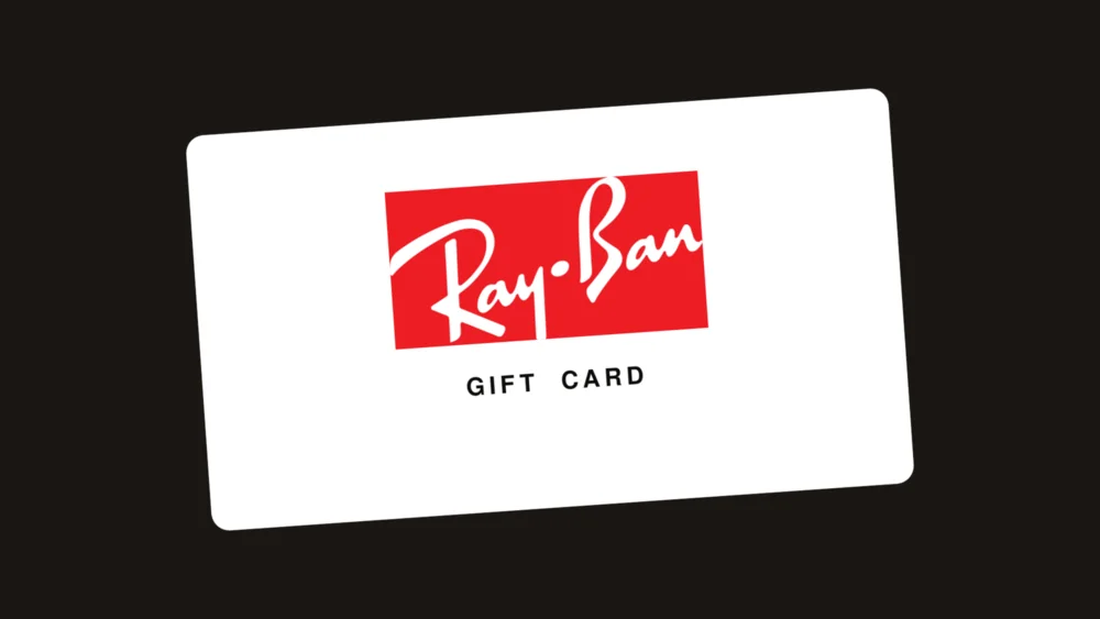 Ray-Ban gift card