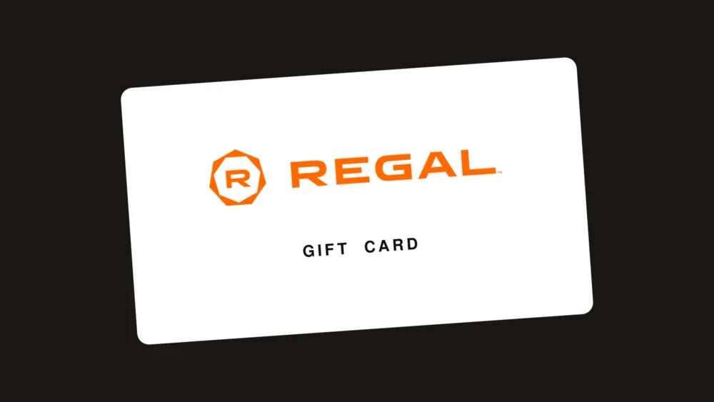 Regal gift card